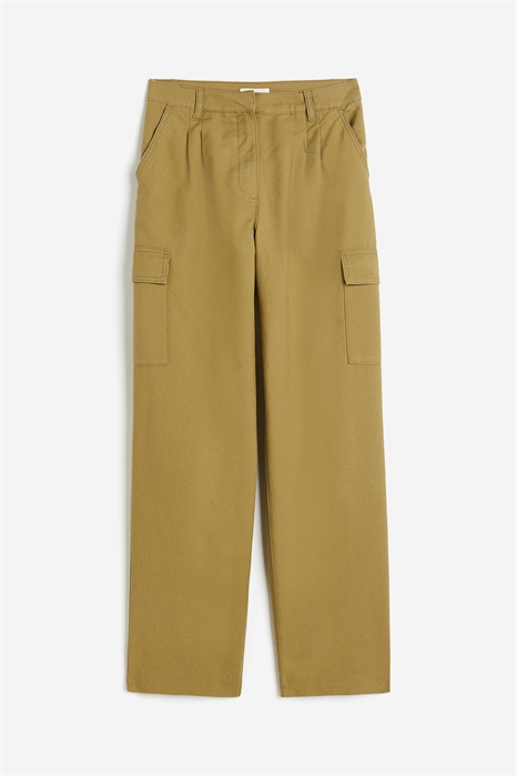 Хлопковые брюки-карго 1180669002 - Фото 13648542