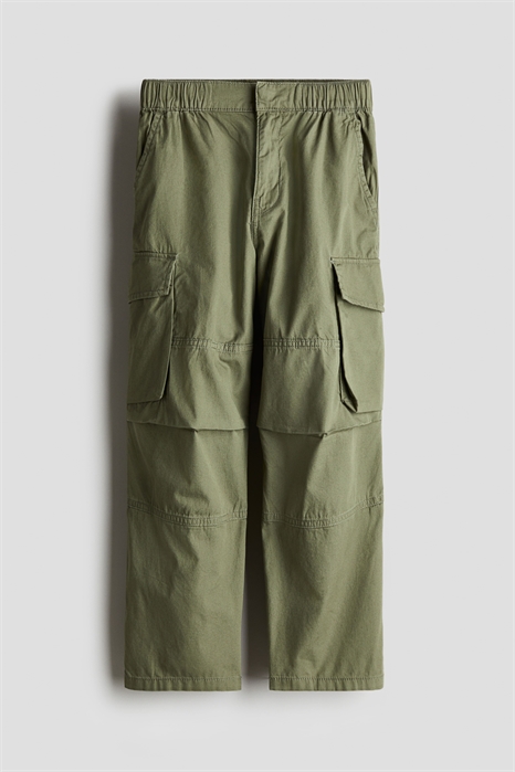 Парашютные брюки из хлопкового холста 1265569002 - Фото 13648826