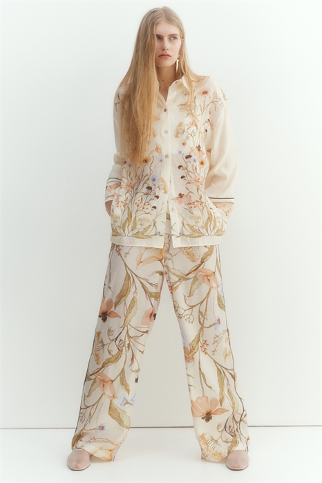 Брюки с деталями в виде пипок 1281843001 - Фото 13648899