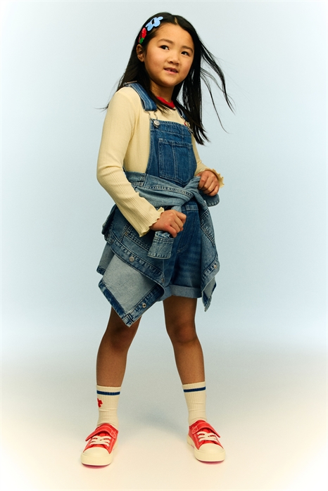 Джинсовые шорты-дунгари 1213791006 - Фото 13649015