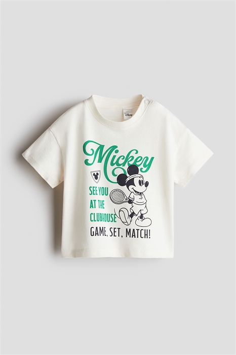 Футболка из хлопка с принтом 1263213010 - Фото 13650237