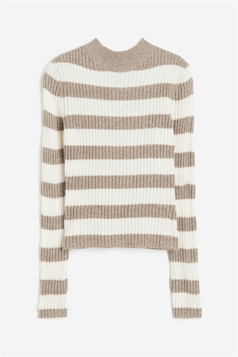 Джемпер с ребристой вязкой 1186575006 - Фото 13650948