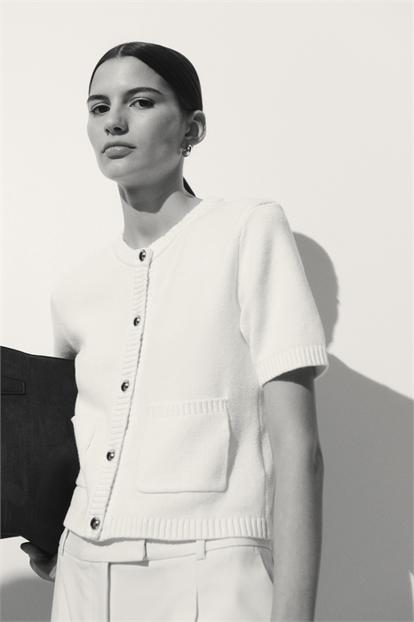 Кардиган с короткими рукавами 1277540002 - Фото 13651926