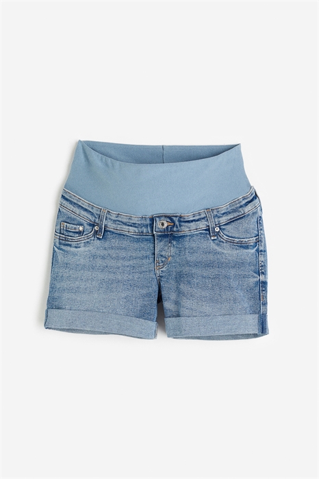 Джинсовые шорты MAMA 0871650007 - Фото 13652921