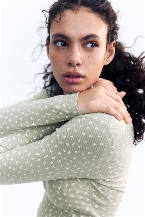 Топ из хлопка с отделкой пико 1273919007 - Фото 13653370