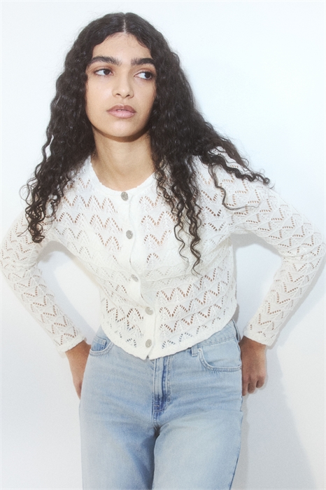 Кардиган из пуантельевой вязки 1269798001 - Фото 13655086