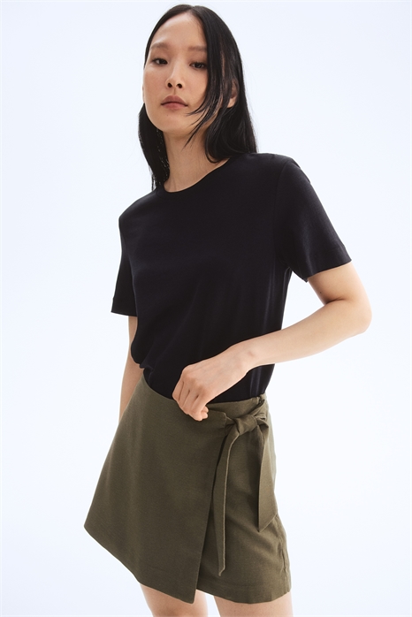 Шорты из льняной смеси 1277893003 - Фото 13656111