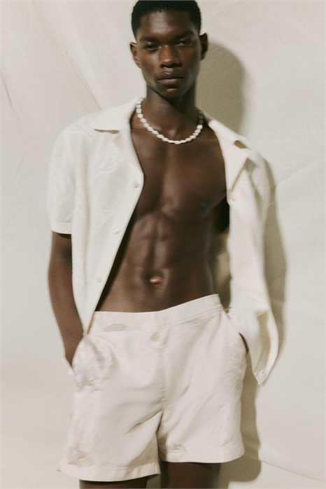 Шорты для плавания с узором 1280400004 - Фото 13656565