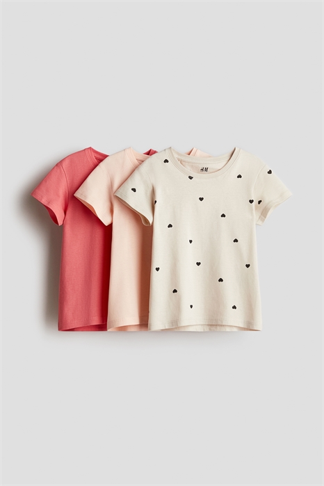 Хлопковые футболки, в наборе 3 шт 1160446016 - Фото 13656685