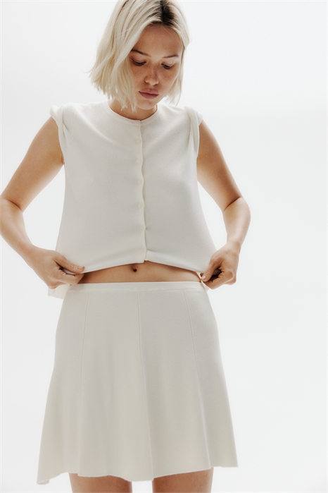 Расклешенная юбка из тонкого трикотажа 1271648006 - Фото 13658574