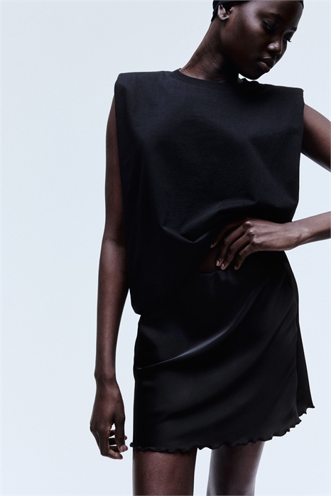 Атласная юбка 1285000001 - Фото 13659983