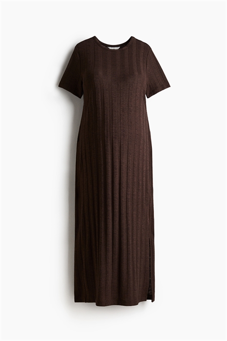 Ребристое платье MAMA 1212717007 - Фото 13661272