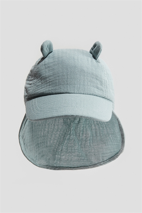 Муслиновая шапочка с ушками 1224719007 - Фото 13661352