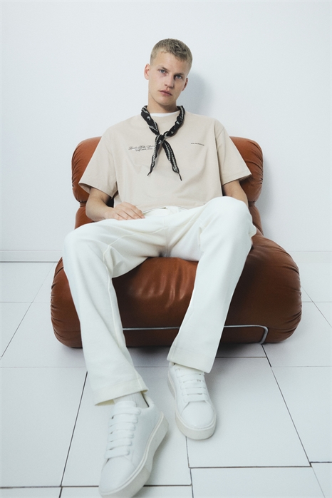 Футболка свободного кроя с принтом 1227157033 - Фото 13661376