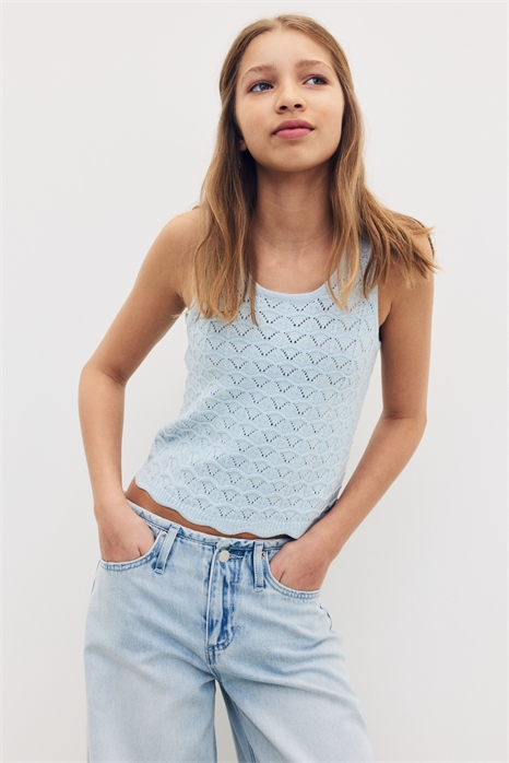 Жилетка из пуантельевой вязки 1264681001 - Фото 13661659