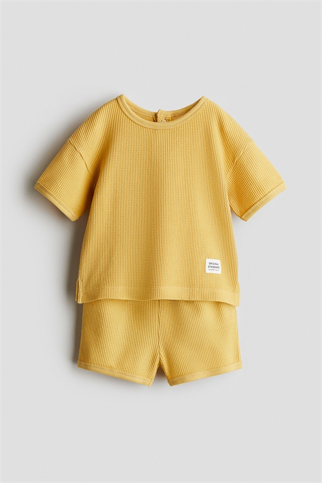 Комплект из 2 частей из вафельного джерси 1268797006 - Фото 13661780