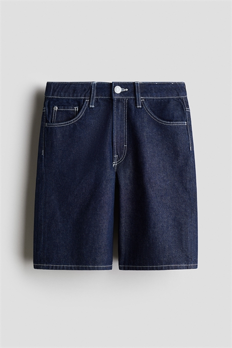 Джинсовые шорты Loose fit 1273025010 - Фото 13661896