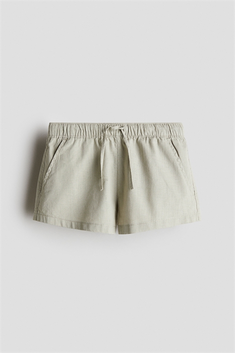 Шорты из льняного бленда 1283132002 - Фото 13662522