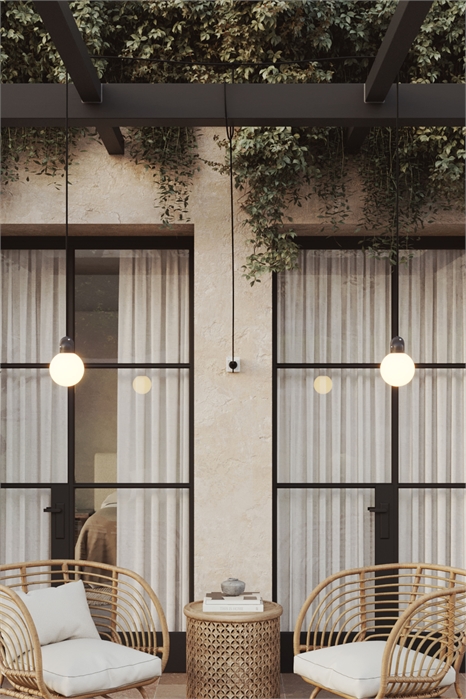 Встраиваемый уличный светильник с 2 лампочками 1315021001 - Фото 13663838