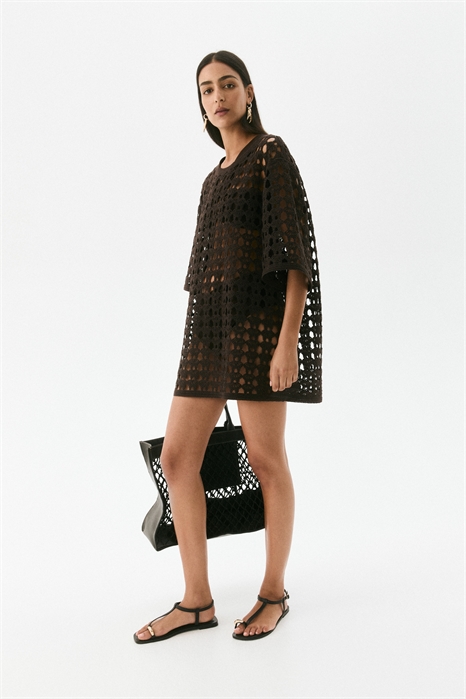 Футболка из вязаного трикотажа 1291290001 - Фото 13666975