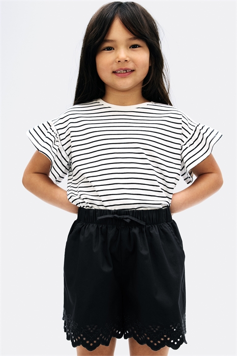 Хлопковые шорты Broderie anglaise 1292096001 - Фото 13666985