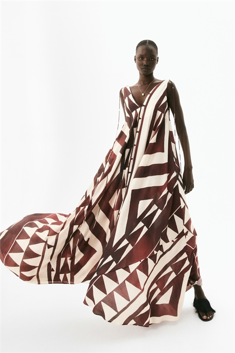 Объемное платье макси 1294545001 - Фото 13667033