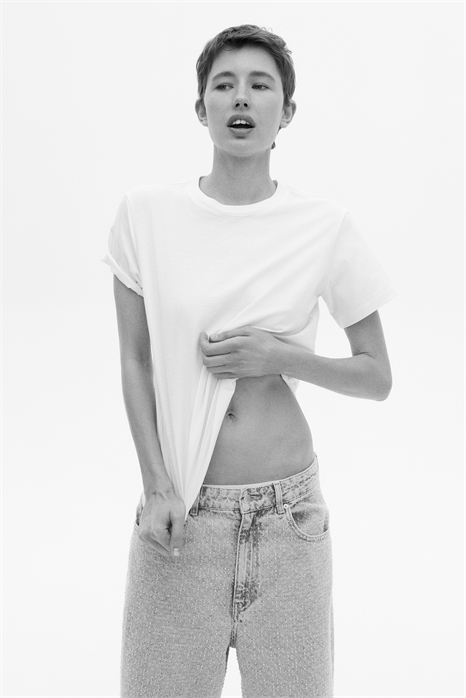 Хлопковая футболка 0963662139 - Фото 13668404