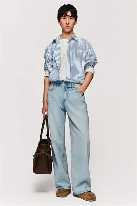 Прямые свободные легкие джинсы 1277184001 - Фото 13669721