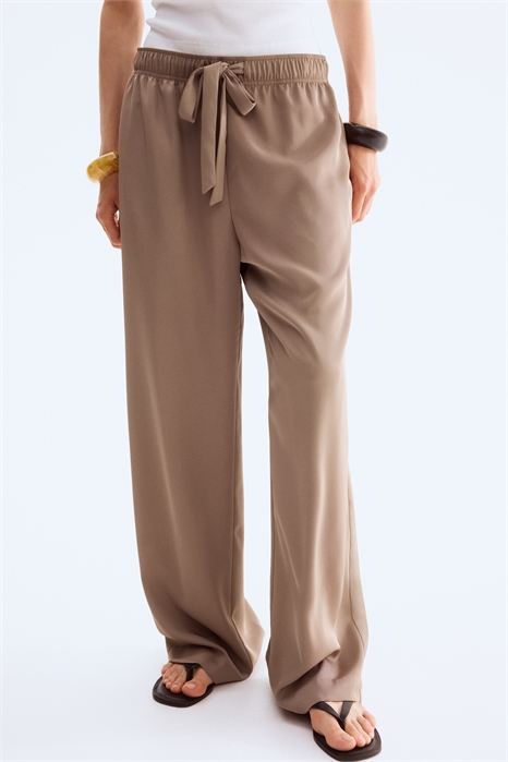 Брюки из саржи с рисунком 1283190006 - Фото 13669948