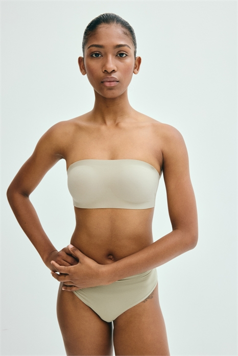 Бюстгальтер-бандо из микрофибры с мягкой подкладкой 1284337001 - Фото 13670103