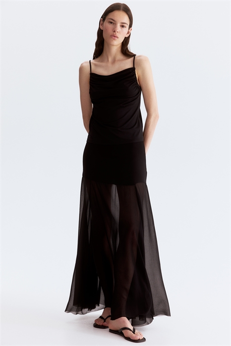 Топ на бретелях с рюшами 1290225003 - Фото 13670412