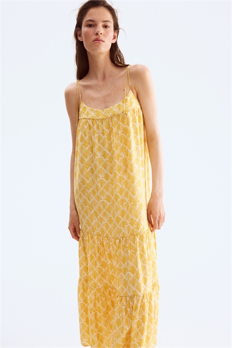 Платье макси на завязках 1290424001 - Фото 13670433