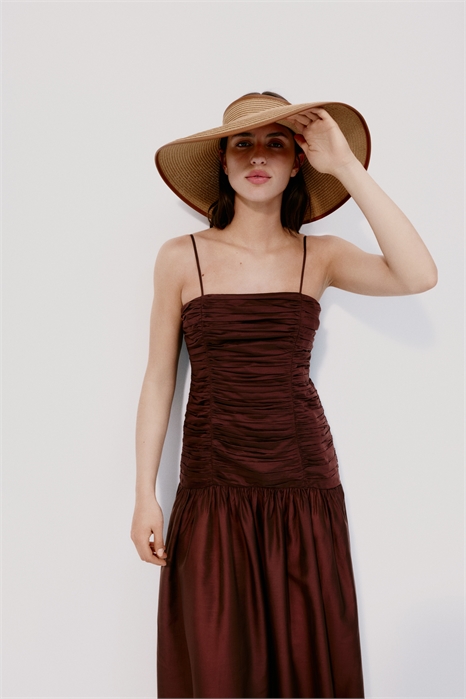 Соломенный солнцезащитный козырек 1215872002 - Фото 13671375