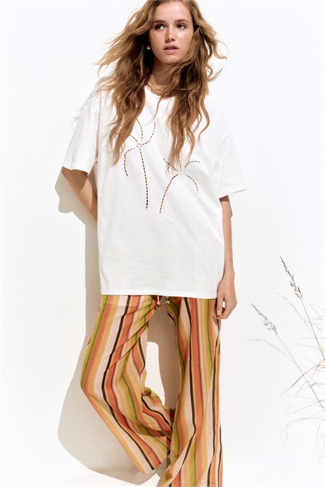 Футболка оверсайз с принтом 1259422028 - Фото 13671501