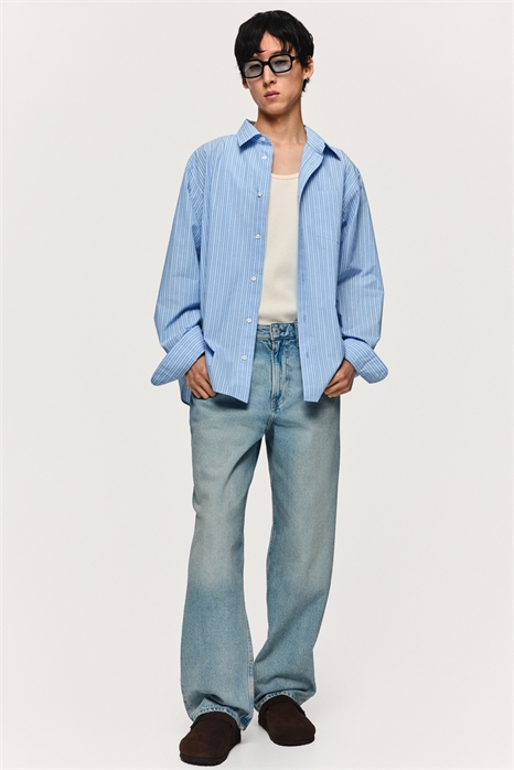 Широкие джинсы 0979945068 - Фото 13673333