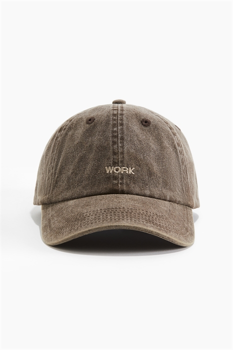 Хлопковая кепка с вышитым мотивом 1048567063 - Фото 13673396