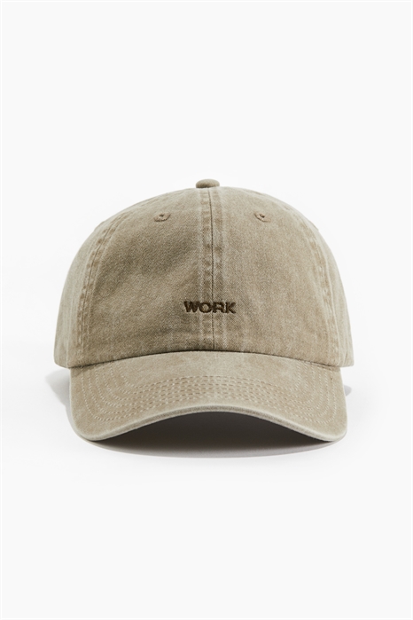 Хлопковая кепка с вышитым мотивом 1048567067 - Фото 13673398