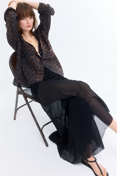 Хлопковая рубашка 1282354002 - Фото 13674987