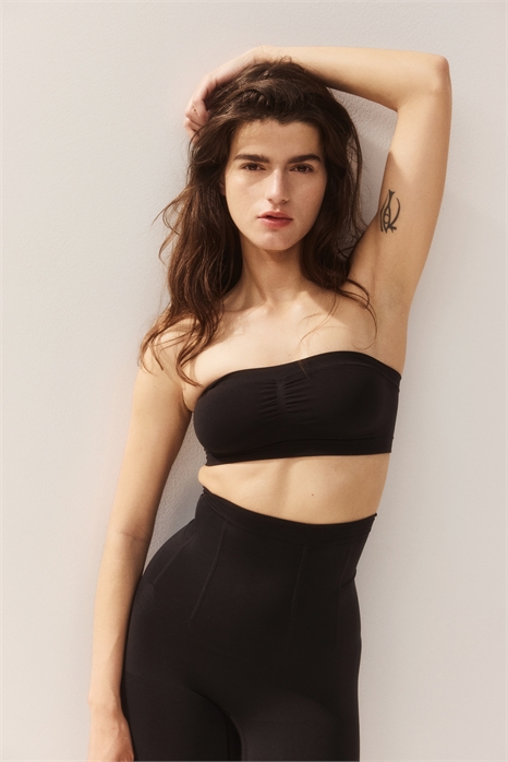 Бесшовный мягкий бюстгальтер-бандо артикул 1285124002