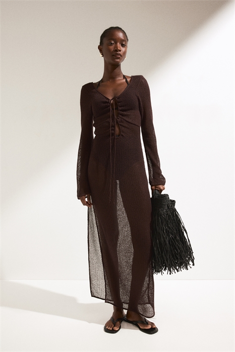 Пляжное платье из свободного трикотажа 1289172002 - Фото 13675918