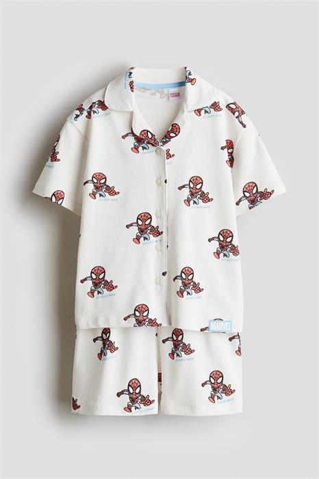 Хлопковая пижама с рисунком 1290796001 - Фото 13676272