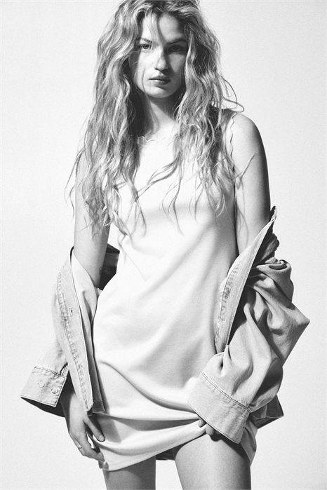 Платье из джерси с гребешками 1291968003 - Фото 13676455