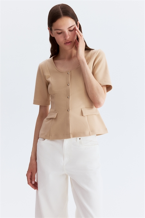 Кардиган с короткими рукавами 1293304002 - Фото 13676647