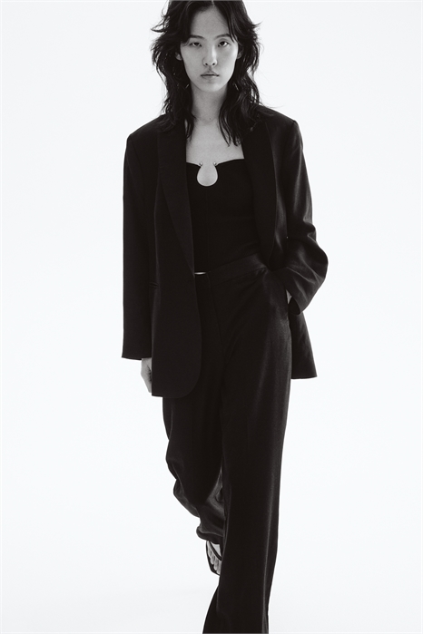 Брюки Bootcut из льняного бленда 1293464001 - Фото 13676654