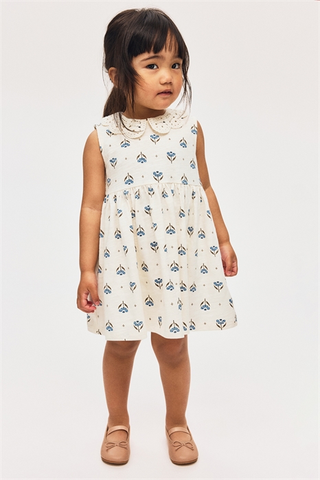 Платье из джерси с воротником 1293598002 - Фото 13676678