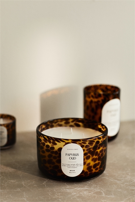 Большая ароматическая свеча в стеклянном держателе 1218998001 - Фото 13677658