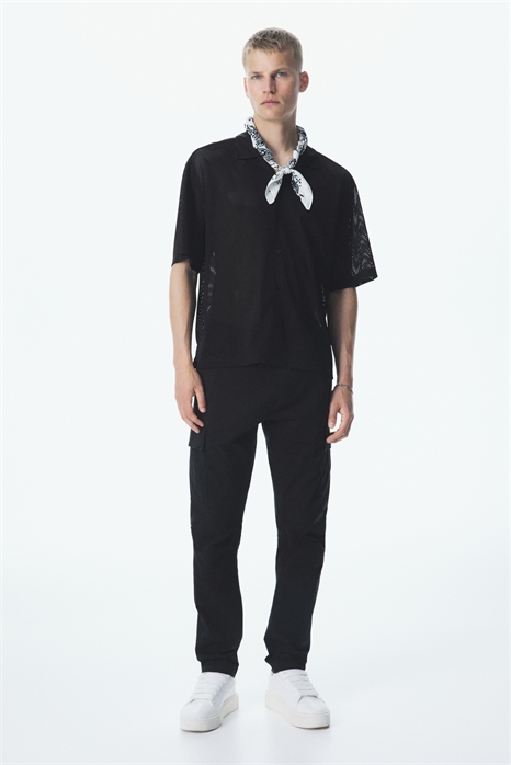 Зауженные брюки-карго 1253393001 - Фото 13677949