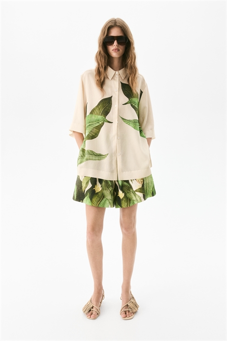 Рубашка с принтом 1295473001 - Фото 13679100