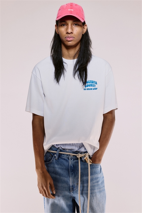 Футболка с принтом свободного кроя 0967955139 - Фото 13680715