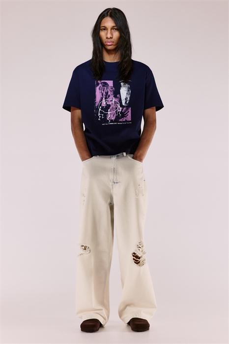 Футболка с принтом свободного кроя 0967955148 - Фото 13680729